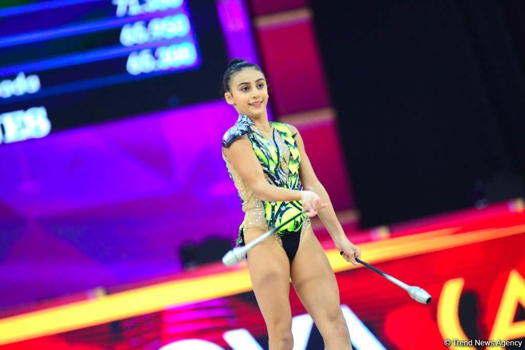 Azerbaijani gymnasts supported each other at World Championships [PHOTO]