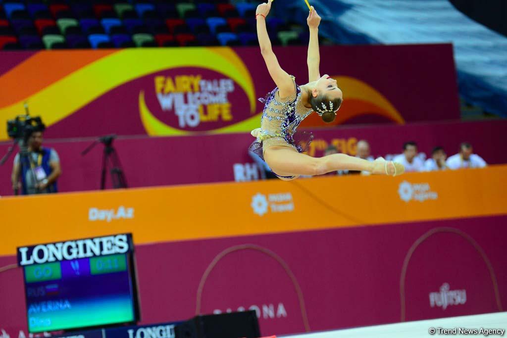 Finals of 37th Rhythmic Gymnastics World Championships kick off in Baku [PHOTO]