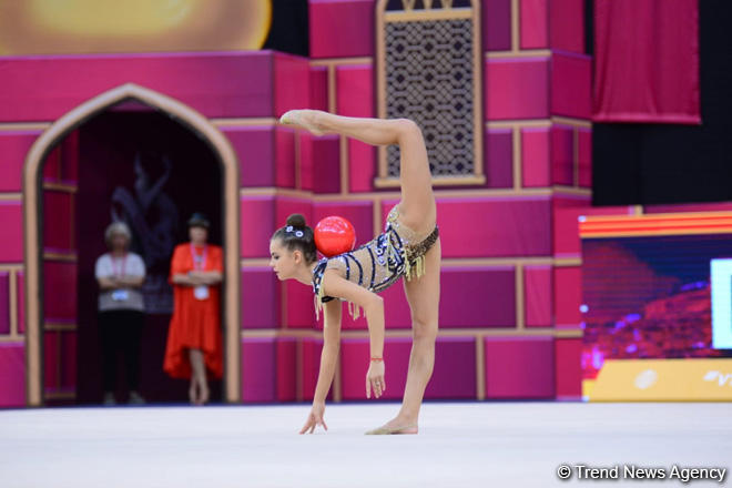Dina Averina grabs gold at World Championships in Baku