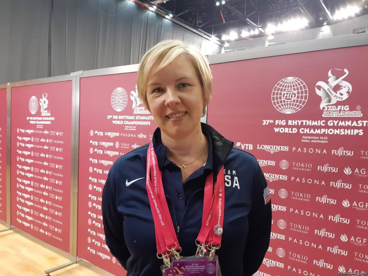 US national team coach: Gymnastics hall in Baku is cozy and comfortable