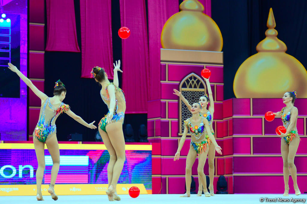Best moments from final day in 37th Rhythmic Gymnastics World Championships in Baku [PHOTO] - Gallery Image