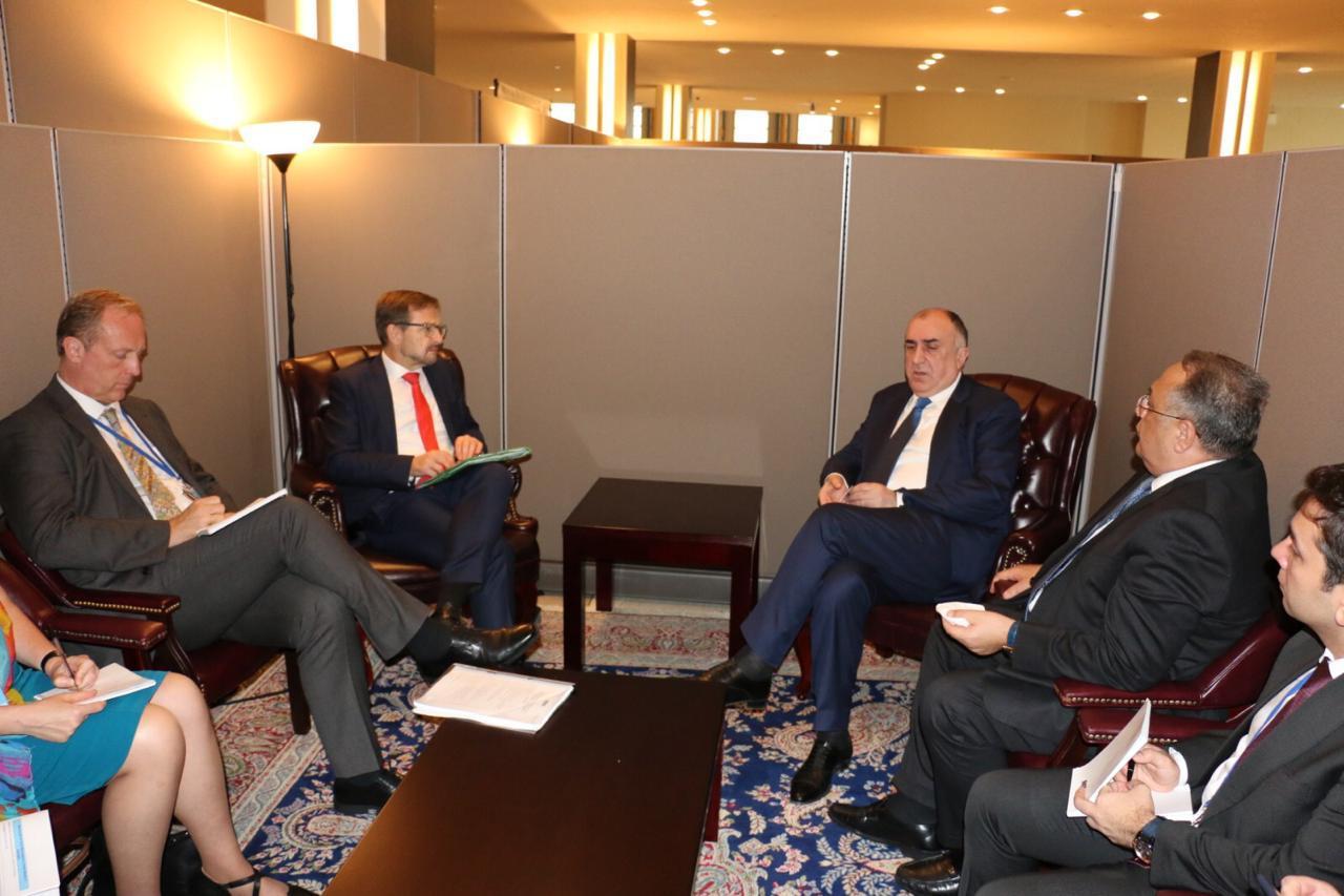Azerbaijani FM meets OSCE Secretary-General [PHOTO]