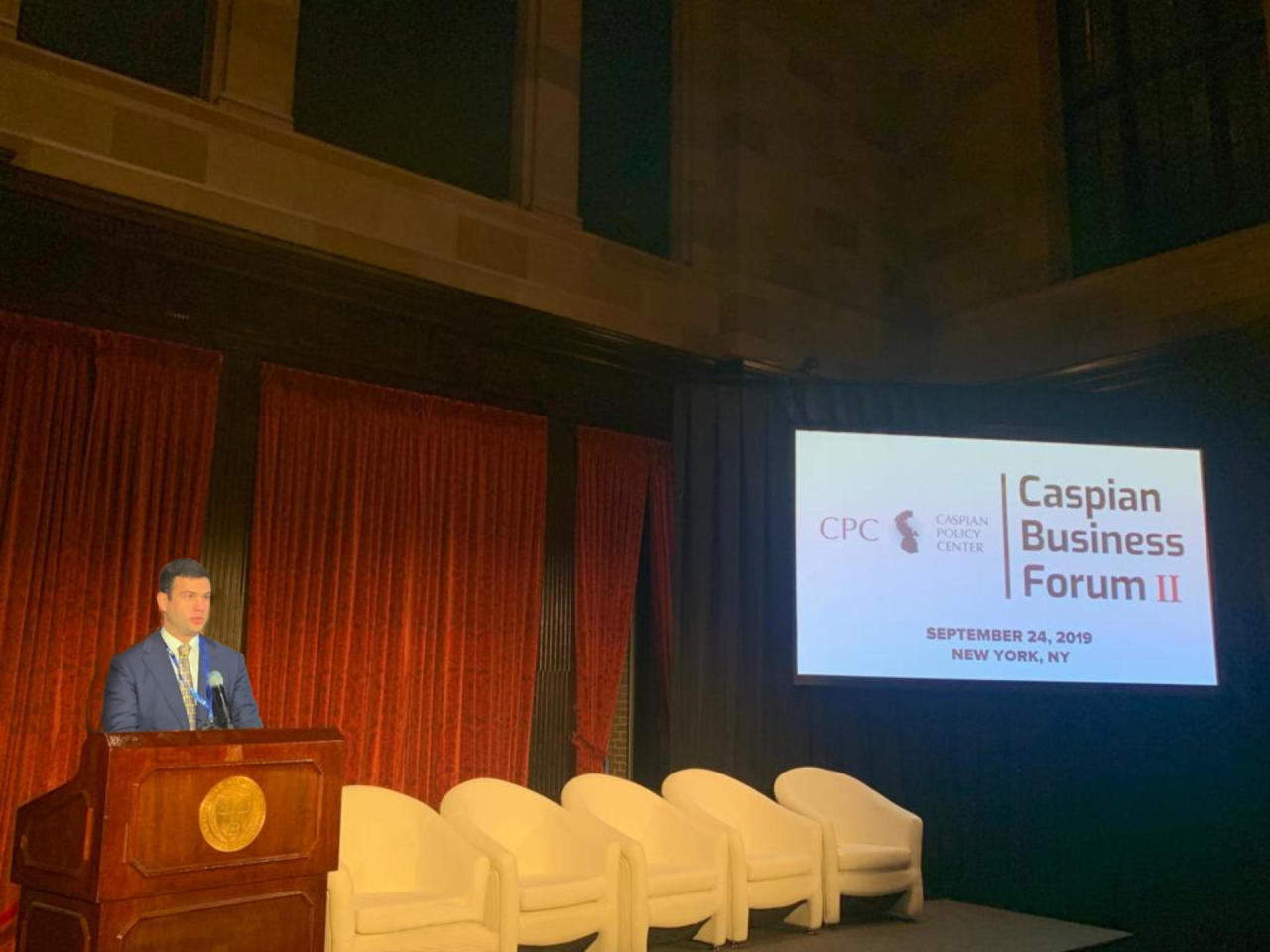 SMEs Development Agency delegation attends 2nd Annual Caspian Business Forum in New York