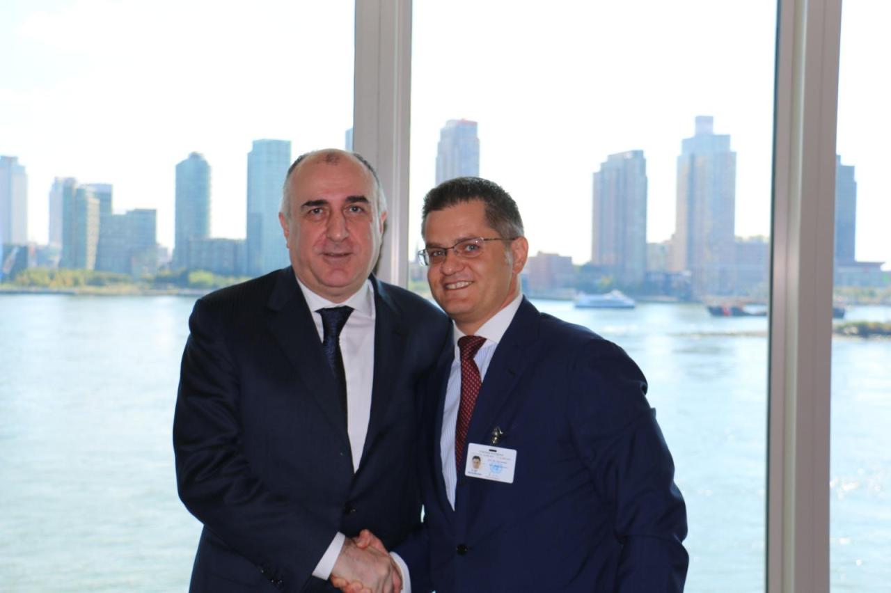 Elmar Mammadyarov meets head of Center for International Relations and Sustainable Development [PHOTO]