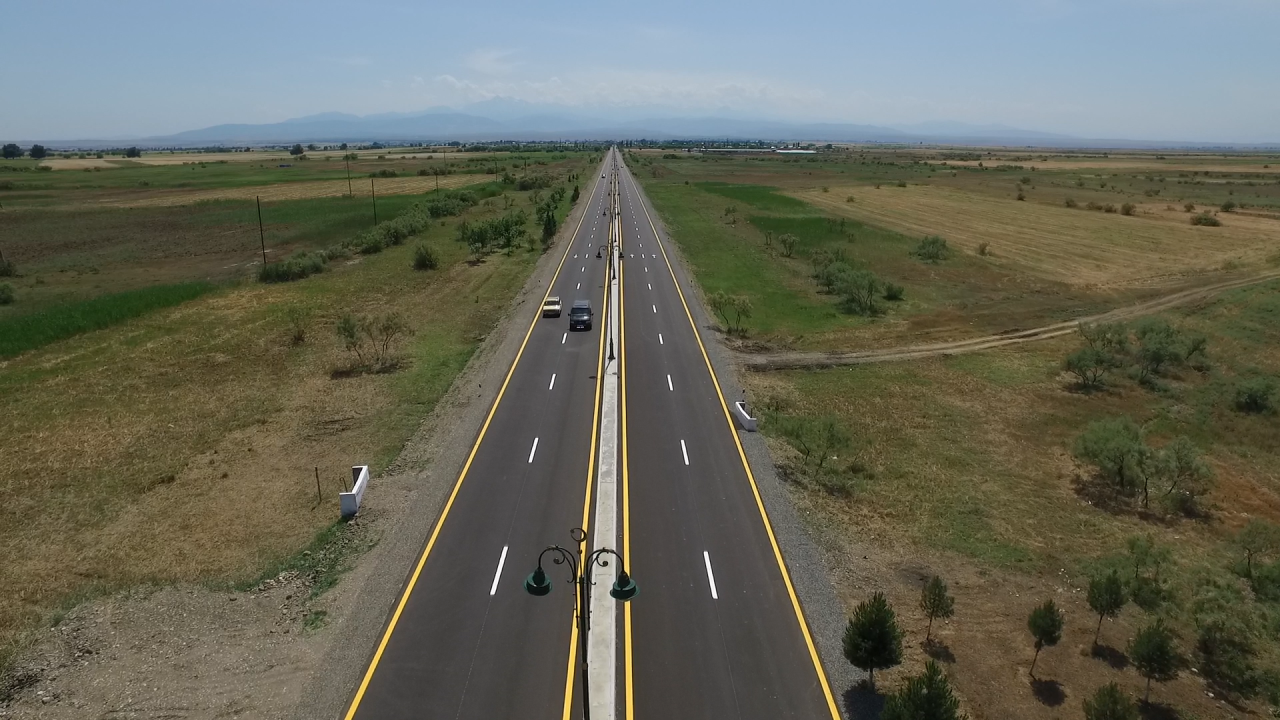 State Agency of Azerbaijan Automobile Roads reconstructs roads in Goranboy [PHOTO]