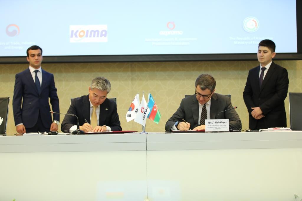 Azerbaijan to export food products to South Korea [PHOTO]