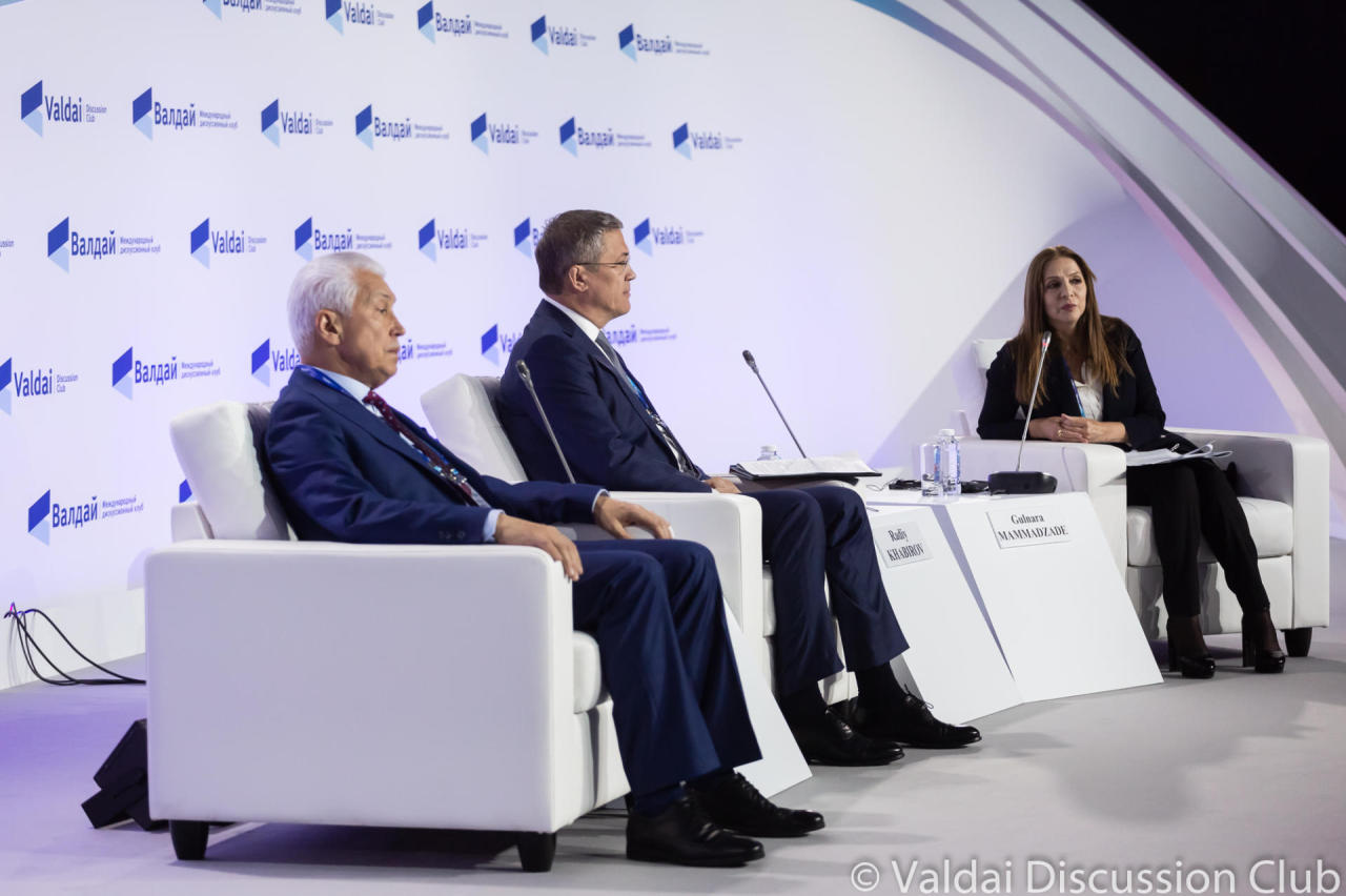 Trend’s representative moderated special session of Valdai Club annual meeting [PHOTO]