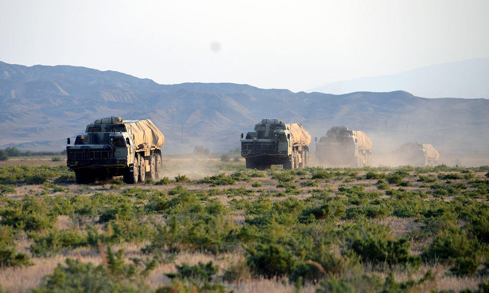 Missile, artillery units of Azerbaijani army conduct live-fire training [PHOTO/VIDEO]