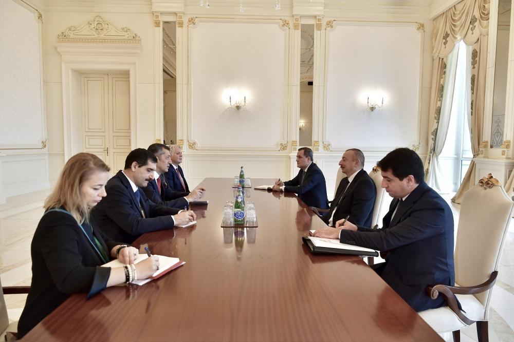 President Ilham Aliyev receives Turkish minister of national education [UPDATE]