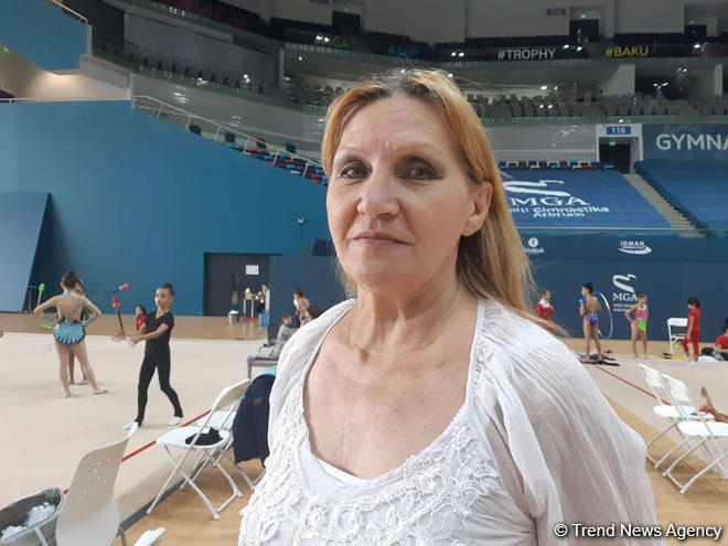 Coach: Excellent conditions for athletes at Azerbaijani National Gymnastics Arena