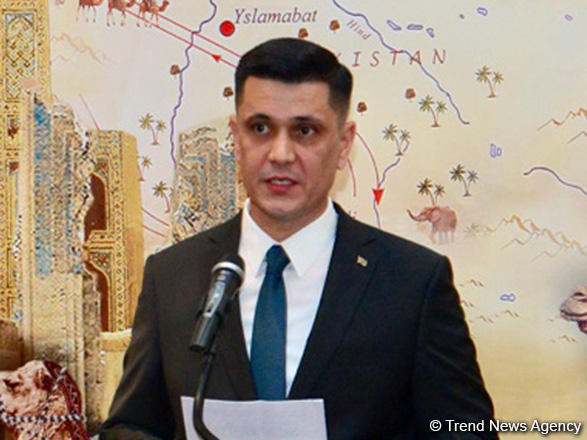 Envoy: Turkmenistan, Azerbaijan implementing large-scale projects