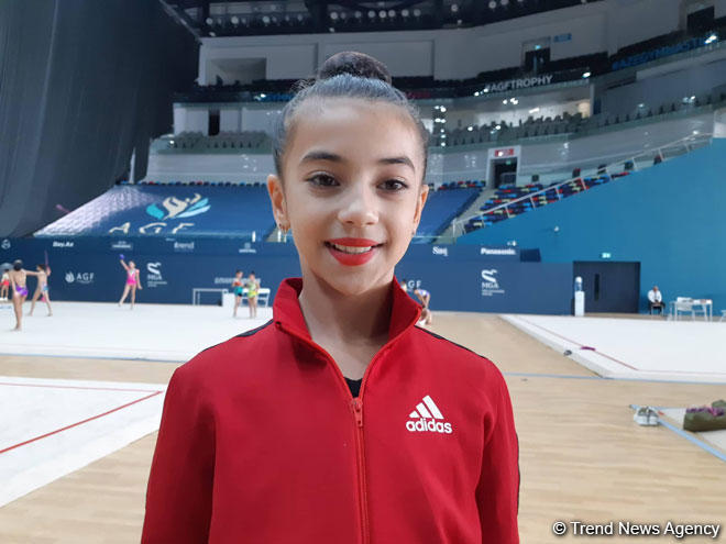 Athlete from Azerbaijan’s Sumgait city glad to perform in National Gymnastics Arena