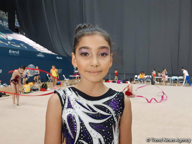 Young Azerbaijani gymnast: Audience’s support encourages during competitions