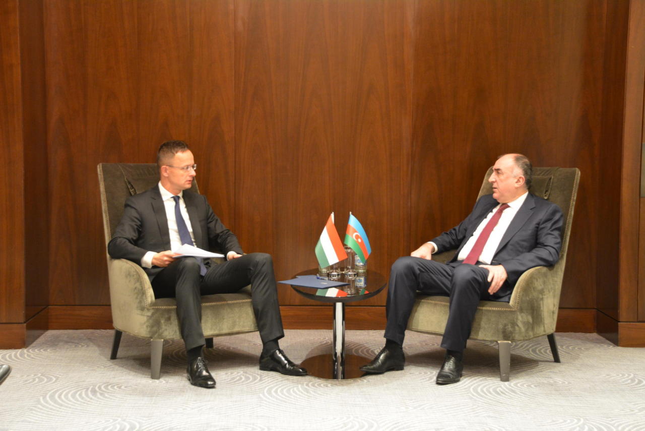 Azerbaijani FM meets Hungarian minister of foreign affairs and trade [UPDATE]