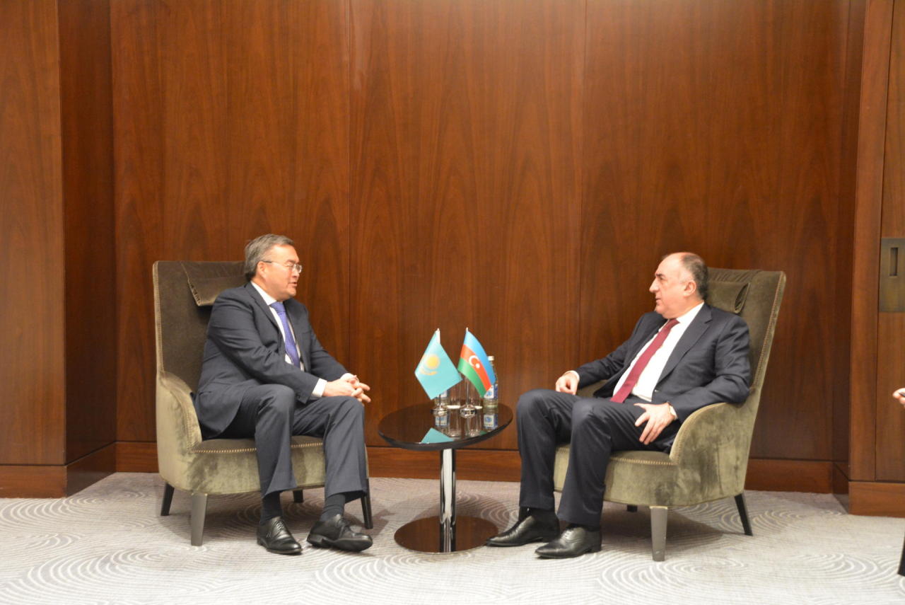 Azerbaijani, Kazakh FMs meet on sidelines of Turkic Council summit in Baku [UPDATE]
