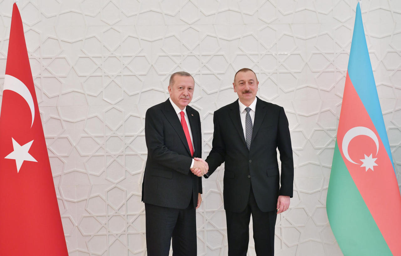 President Ilham Aliyev meets President Recep Tayyip Erdogan [UPDATE]