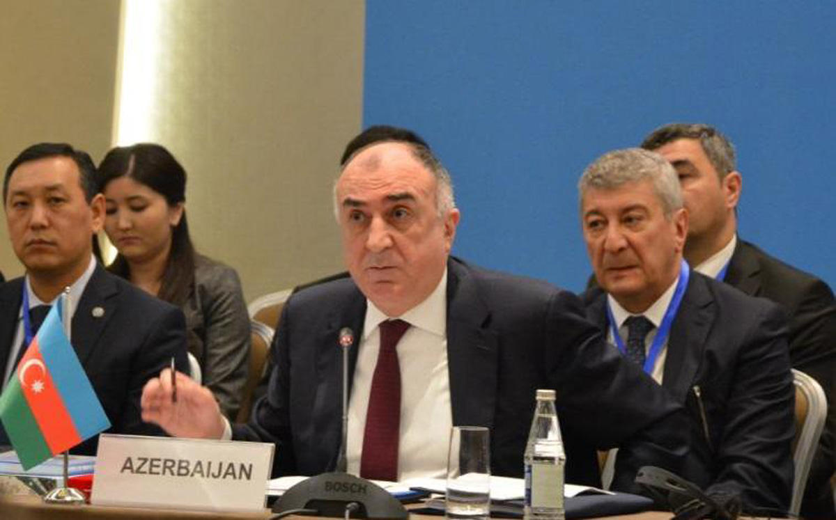 Azerbaijani FM addresses Turkic Council meeting in Baku [PHOTO]