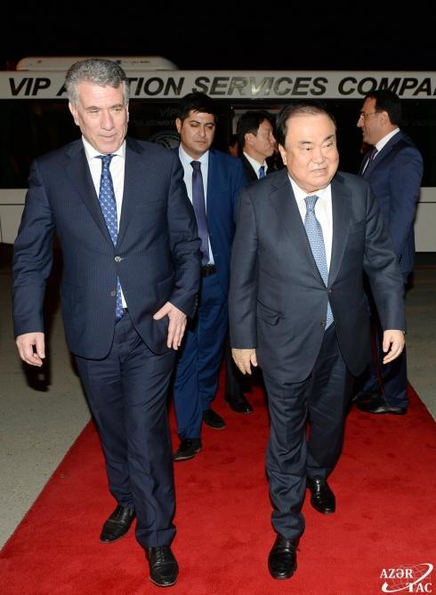Speaker of Republic of Korea National Assembly embarks on official visit to Azerbaijan