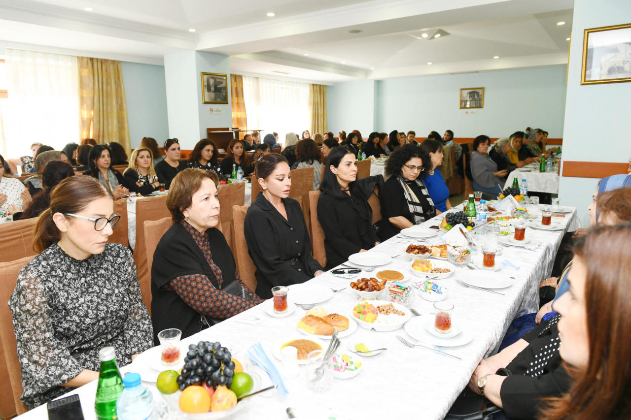 Azerbaijani First VP Mehriban Aliyeva attends mourning ceremony of prominent scientist Vasim Mammadaliyev [PHOTO]