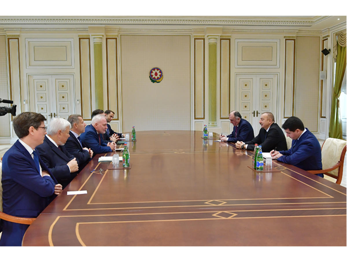 President Ilham Aliyev receives OSCE Minsk Group co-chairs