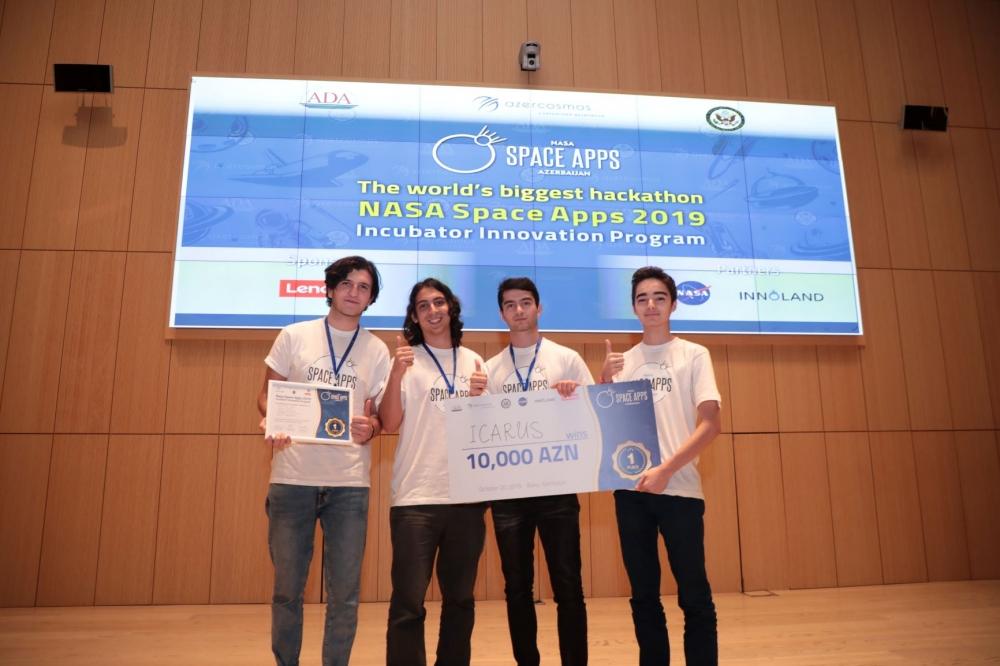 NASA’s International Space Apps Challenge hackathon finishes in Baku