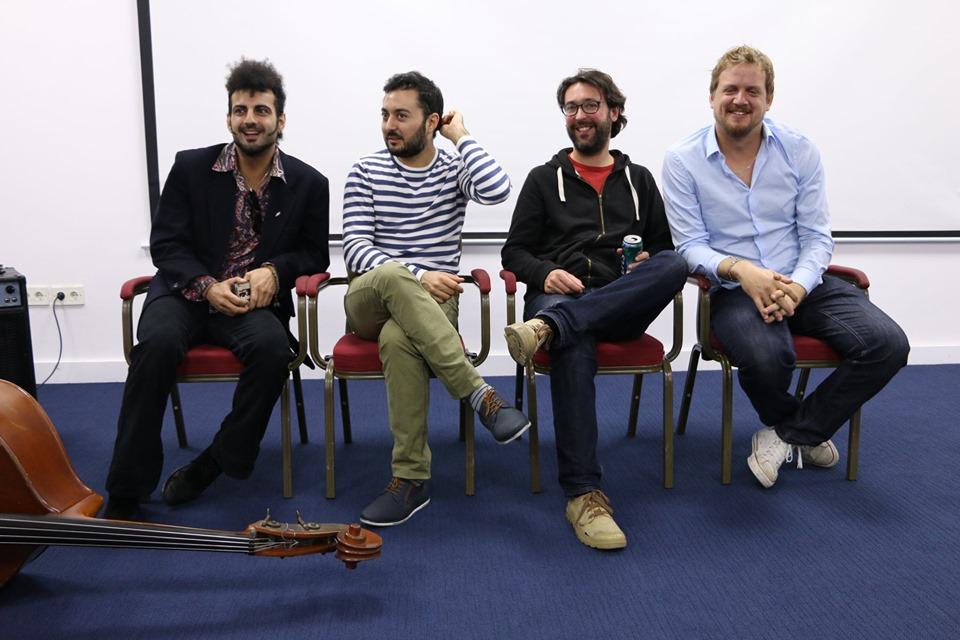 Famous Belgian jazz band holds master class in Baku [PHOTO]