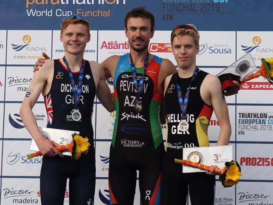 Azerbaijani triathlete wins European gold