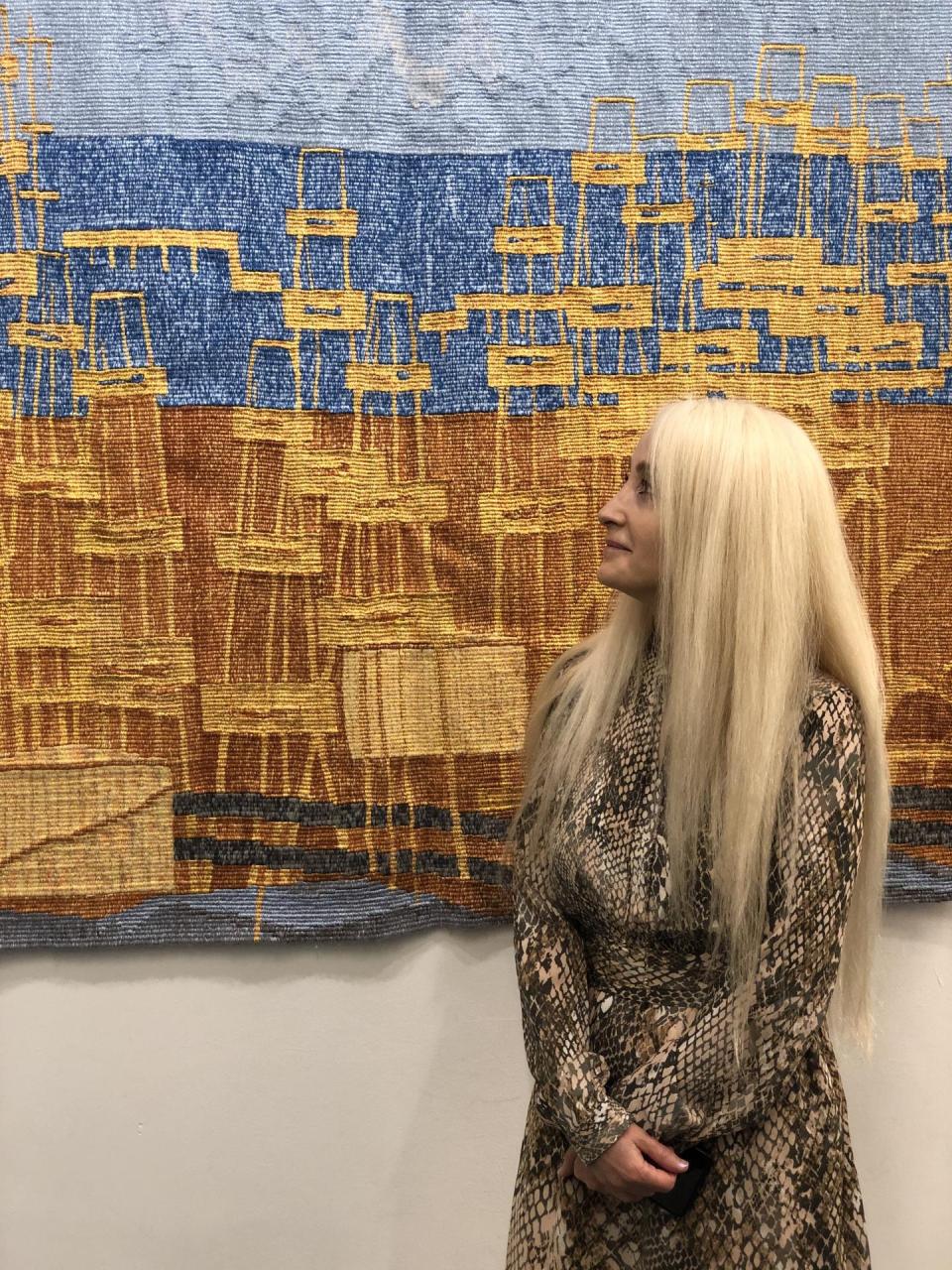 National tapestry artist presents her work in UK [PHOTO]
