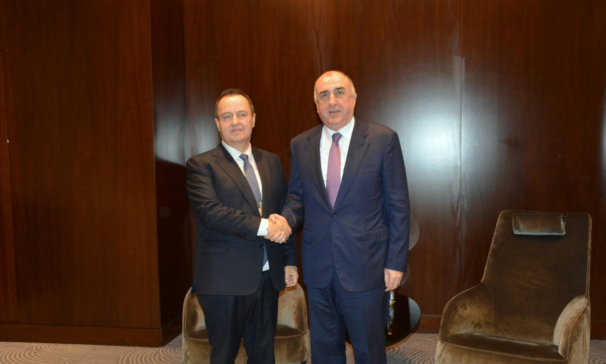 Azerbaijani, Serbian FMs meet [PHOTO]