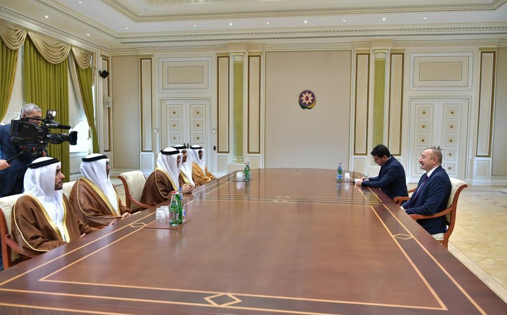 Azerbaijani president receives delegation led by UAE minister of state for foreign affairs [UPDATE]