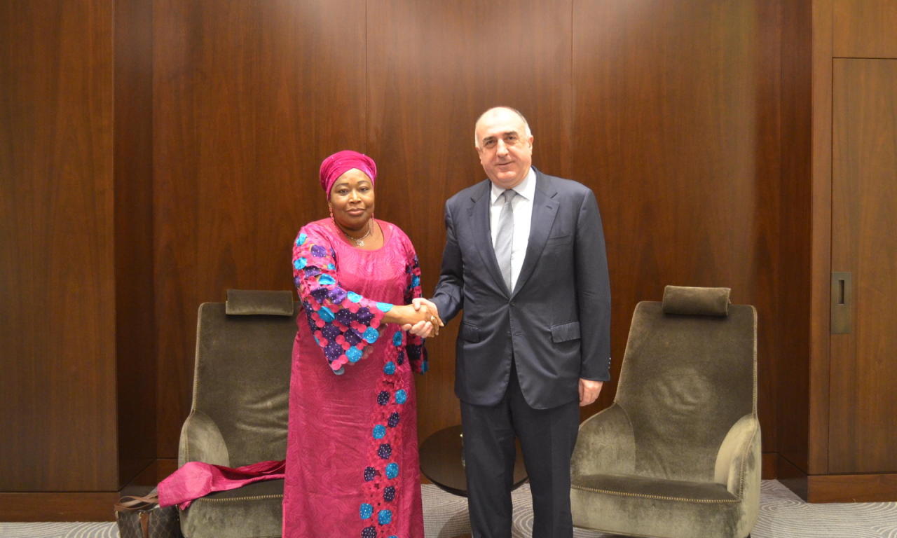 Azerbaijani FM meets African Union Commission official [PHOTO]