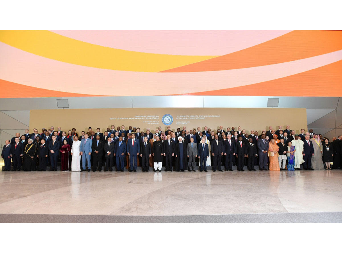 Azerbaijani president participating in 18th summit of Non-Aligned Movement in Baku [UPDATE]