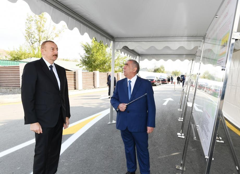 President Ilham Aliyev arrives in Gabala [UPDATE]
