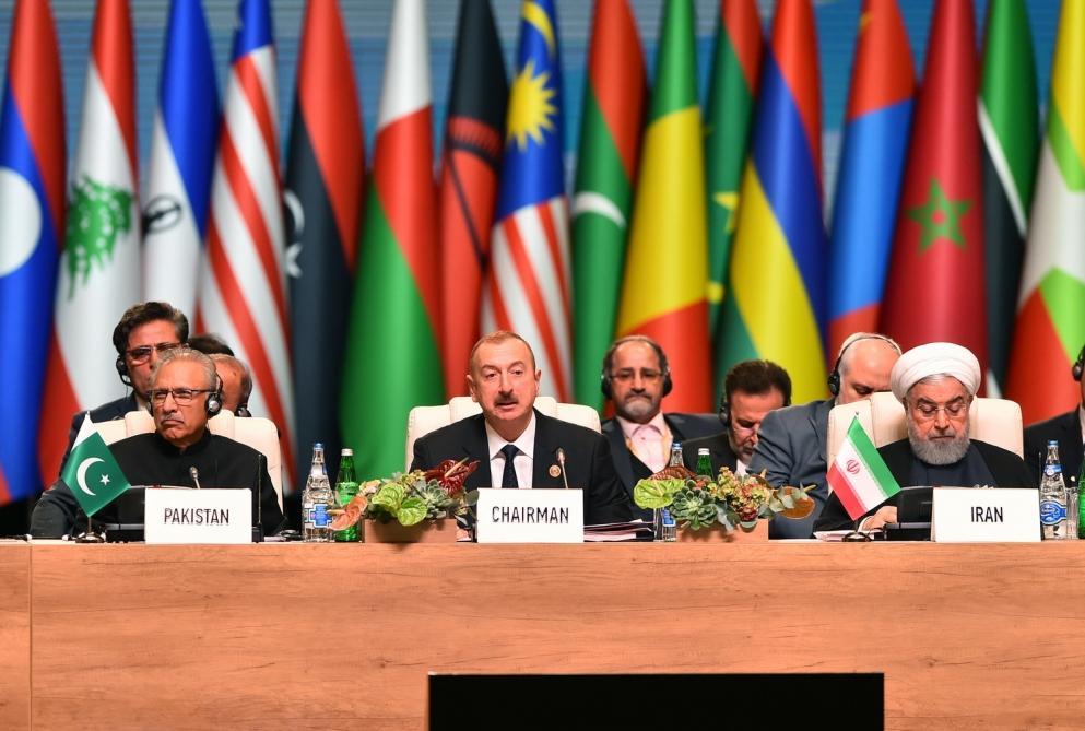 President Ilham Aliyev outlines Azerbaijan's plans during NAM chairmanship