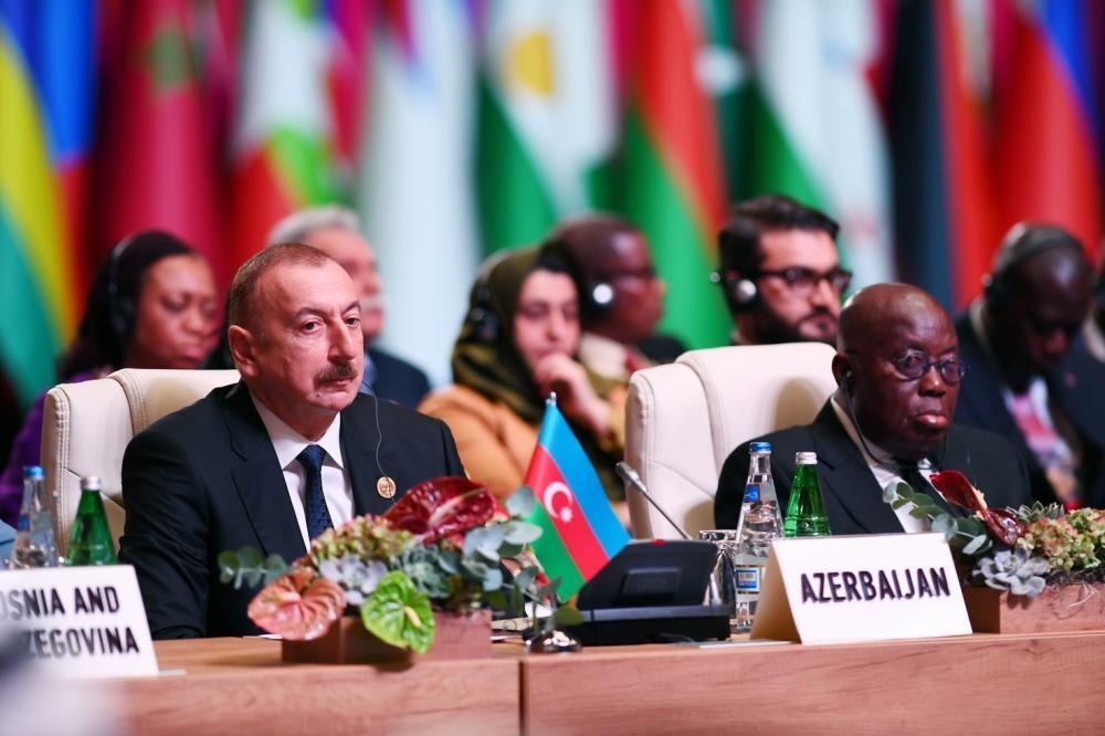 President Ilham Aliyev: Karabakh - original Azerbaijani land, and conflict should be resolved only within sovereignty, territorial integrity of Azerbaijan