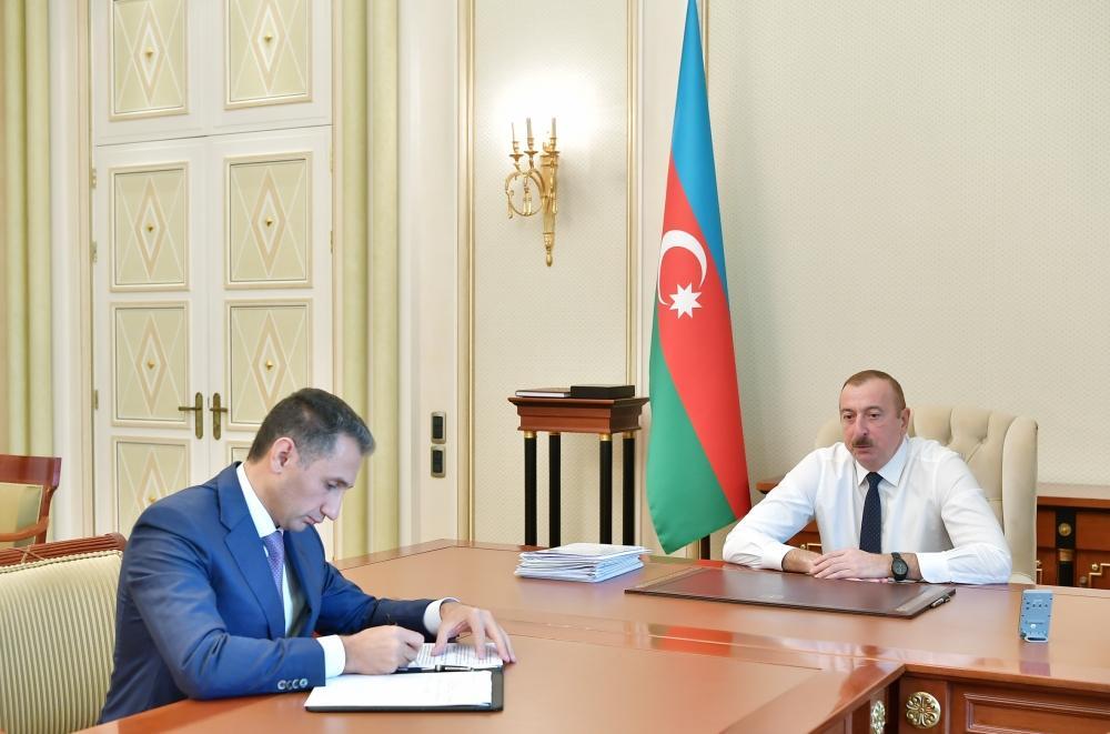 President Ilham Aliyev receives chairman of Azercosmos [UPDATE]