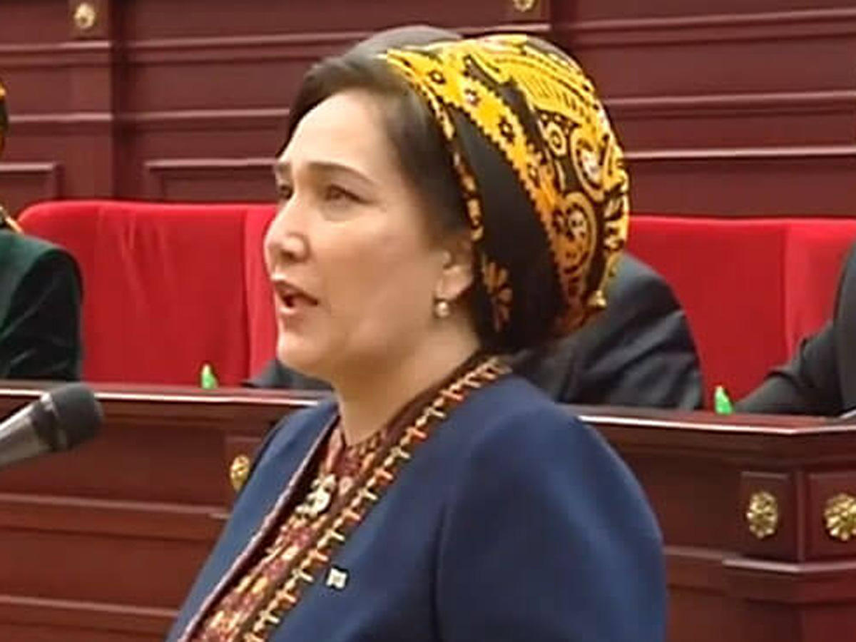 Chairperson of Turkmen Majlis arrives in Azerbaijan