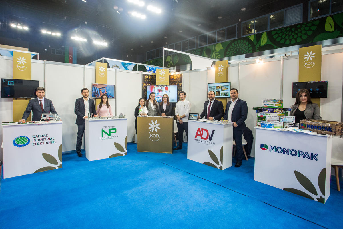 Azerbaijani entrepreneurs demonstrating products at 2nd International Industrial Exhibition in Baku [PHOTO]