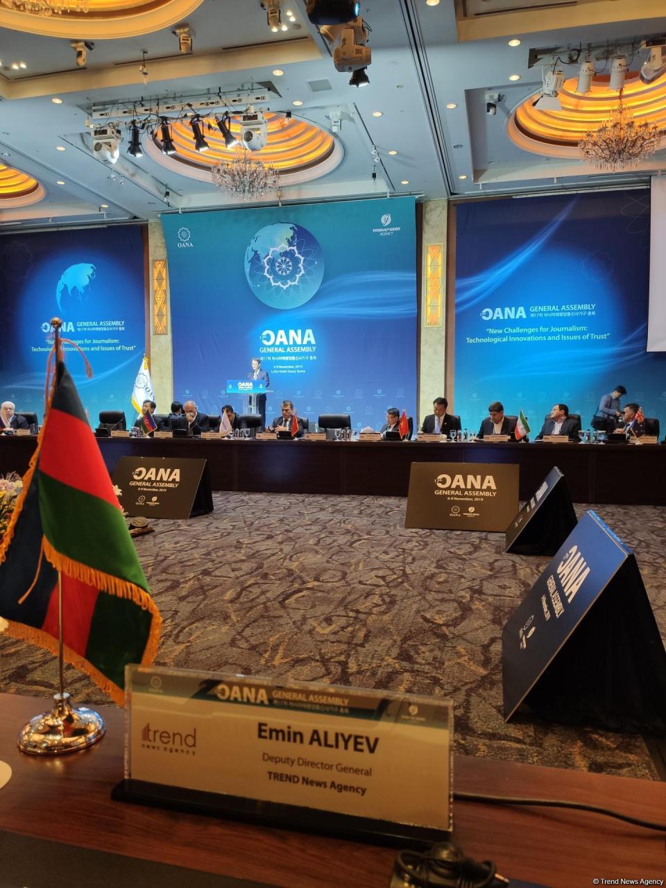 Trend News Agency taking part in 17th OANA General Assembly in Seoul [PHOTO]