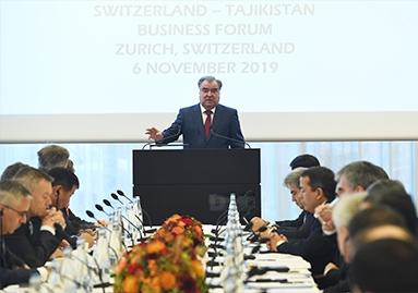 Tajikistan, Switzerland sign MoUs on commerce, trade, tourism