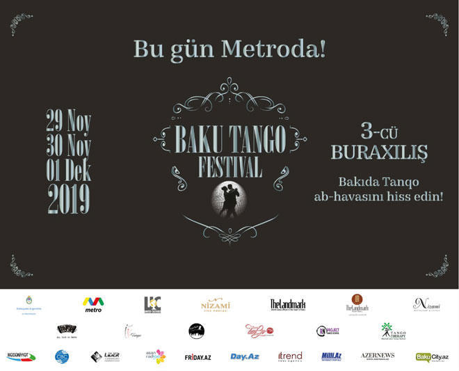 Intr'l Tango Festival to be held in Baku