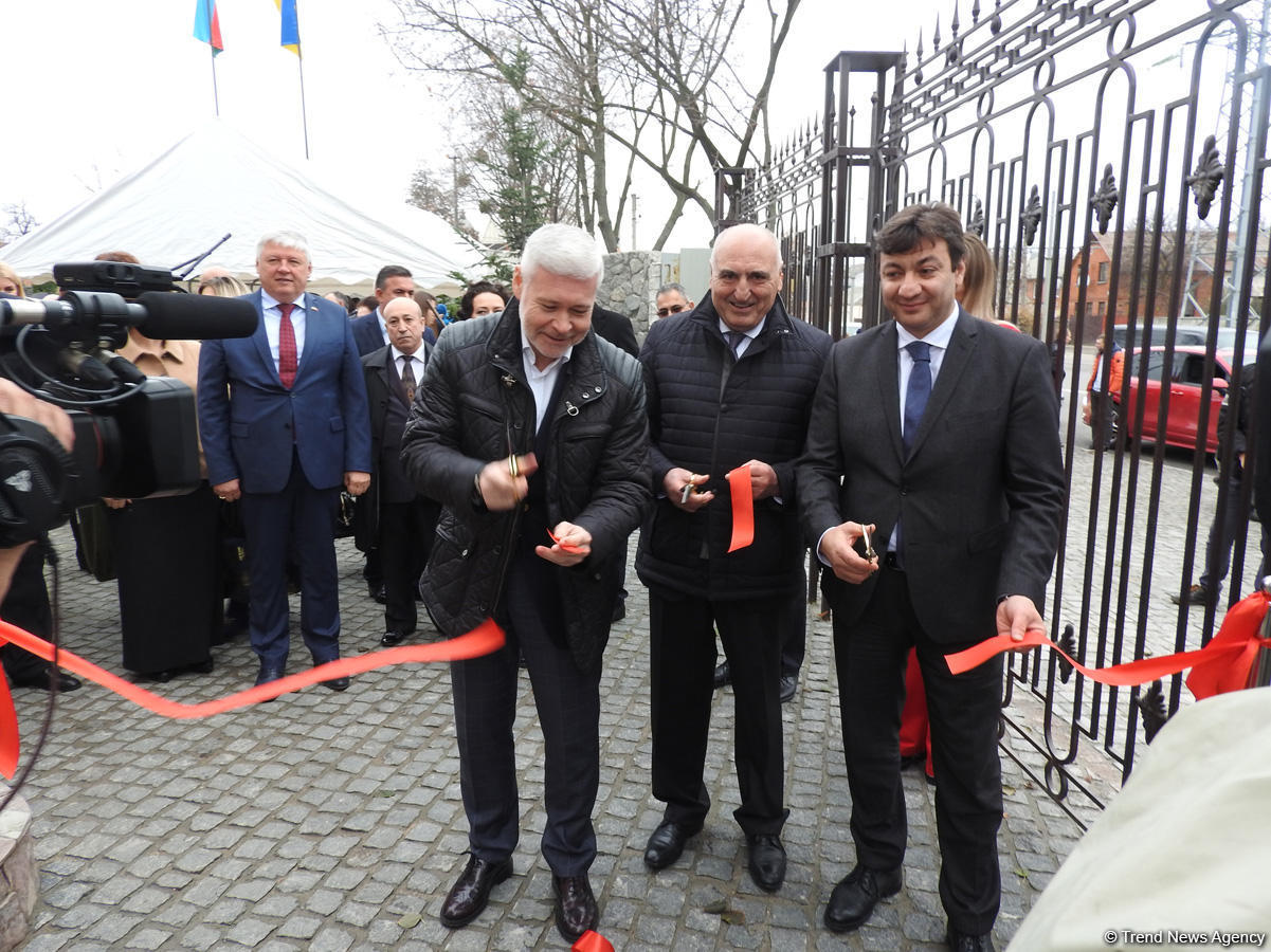 Azerbaijan’s first Center of Culture & Information opens in Ukraine [PHOTO]