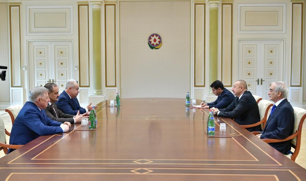 President Aliyev receives senior officials from Russia, Dagestan [UPDATE]