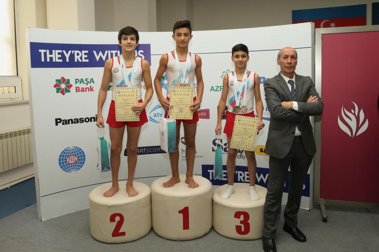 Country's best gymnasts gather in Baku [PHOTO]