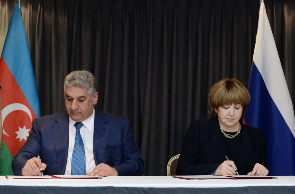 Azerbaijan, Russia ink cooperation agreement in youth policy