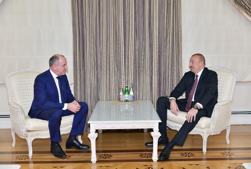 Azerbaijani president receives delegation led by head of Karachay-Cherkessia Republic of Russian Federation [UPDATE]