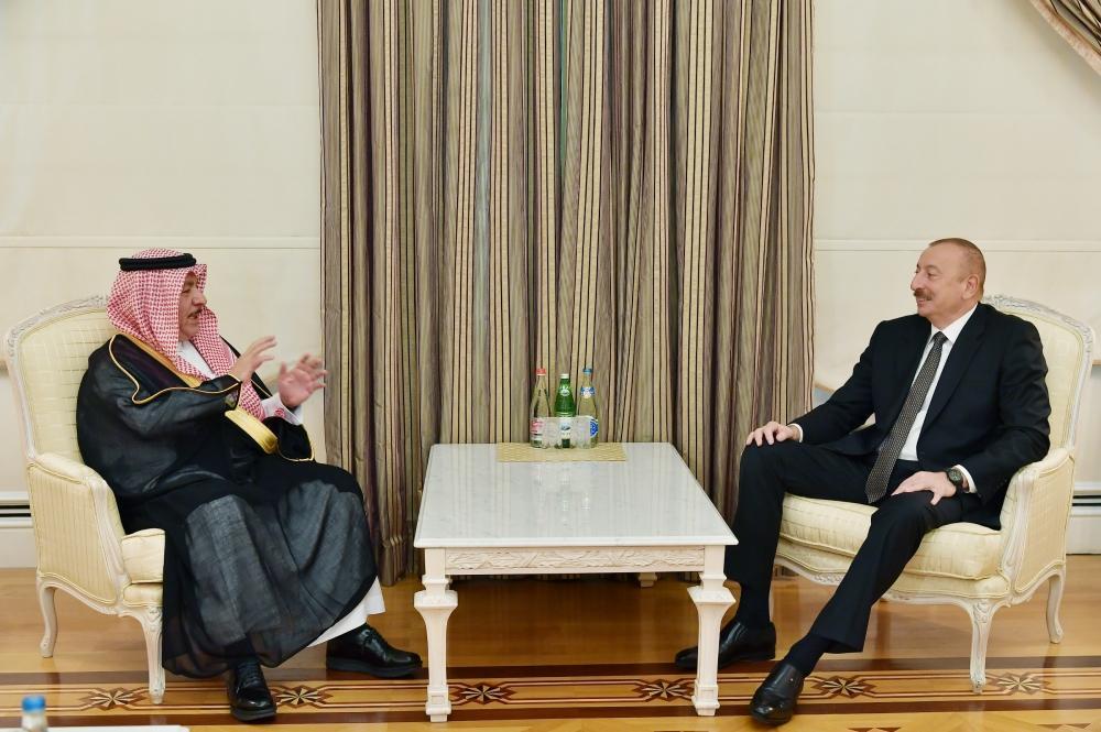 President Aliyev receives Saudi official on interreligious dialogue [UPDATE]