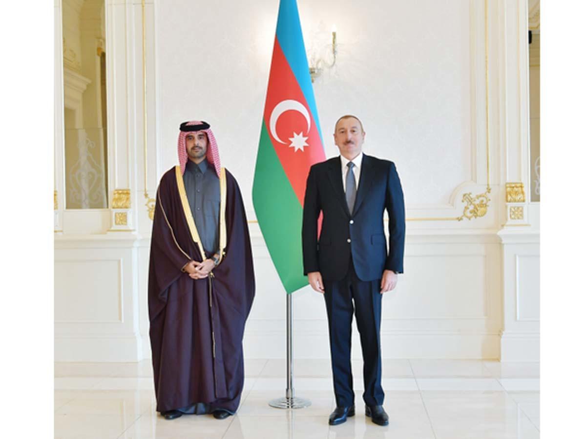 President Ilham Aliyev receives credentials of incoming Qatari ambassador [UPDATE]