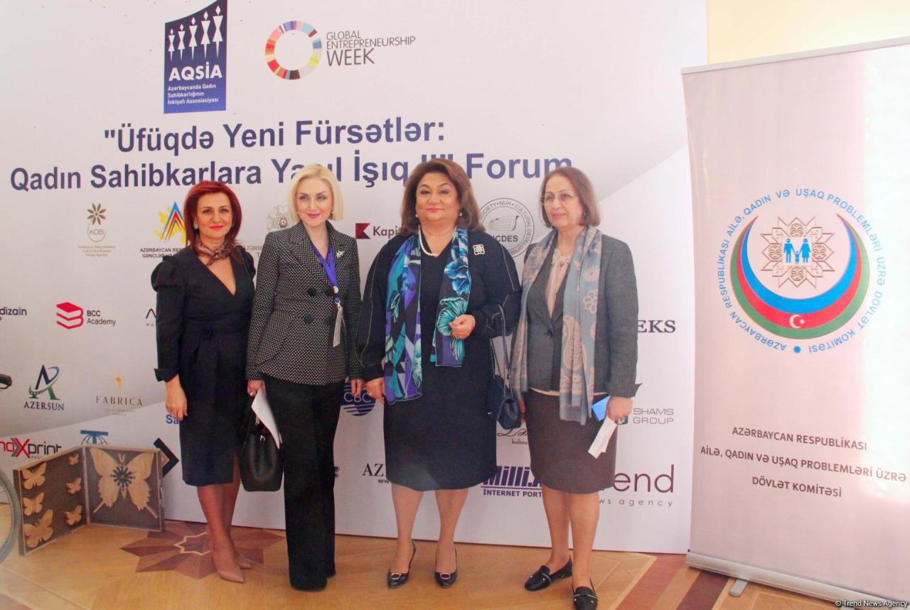 Women's Forum of Entrepreneurs held in Baku [PHOTO]