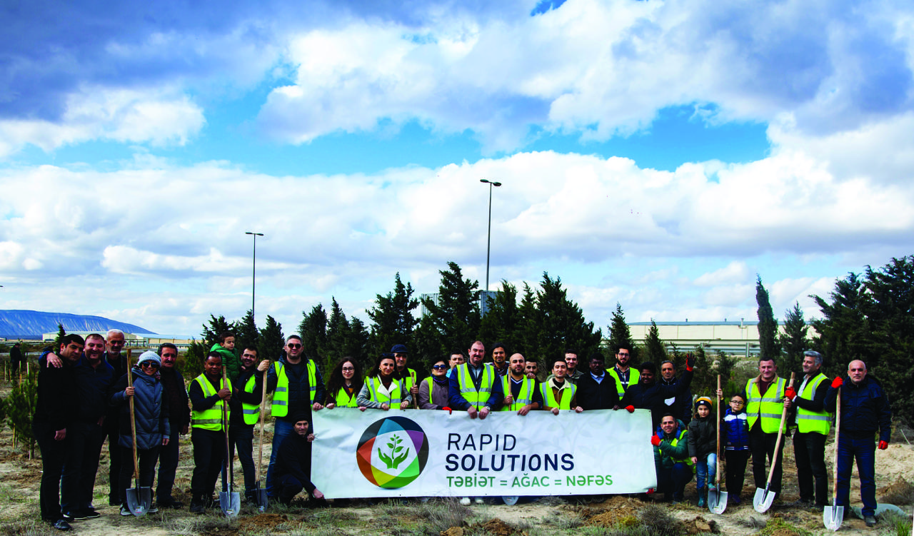 Rapid Solutions honored the memory of the prominent poet Imameddin Nasimi under motto “Nature=Tree=Breath”